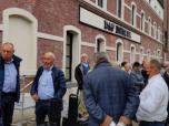 Aankomst bij het museum
