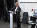 onze secretaris in actie
