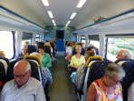 Met de trein op weg naar Antwerpen 