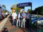 Welkom op het perron van Station Hamont