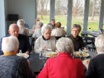 Samen lunchen na een mooi bezoek aan TABLOO