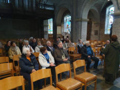 Bezoek aan de kerk van de Abdij